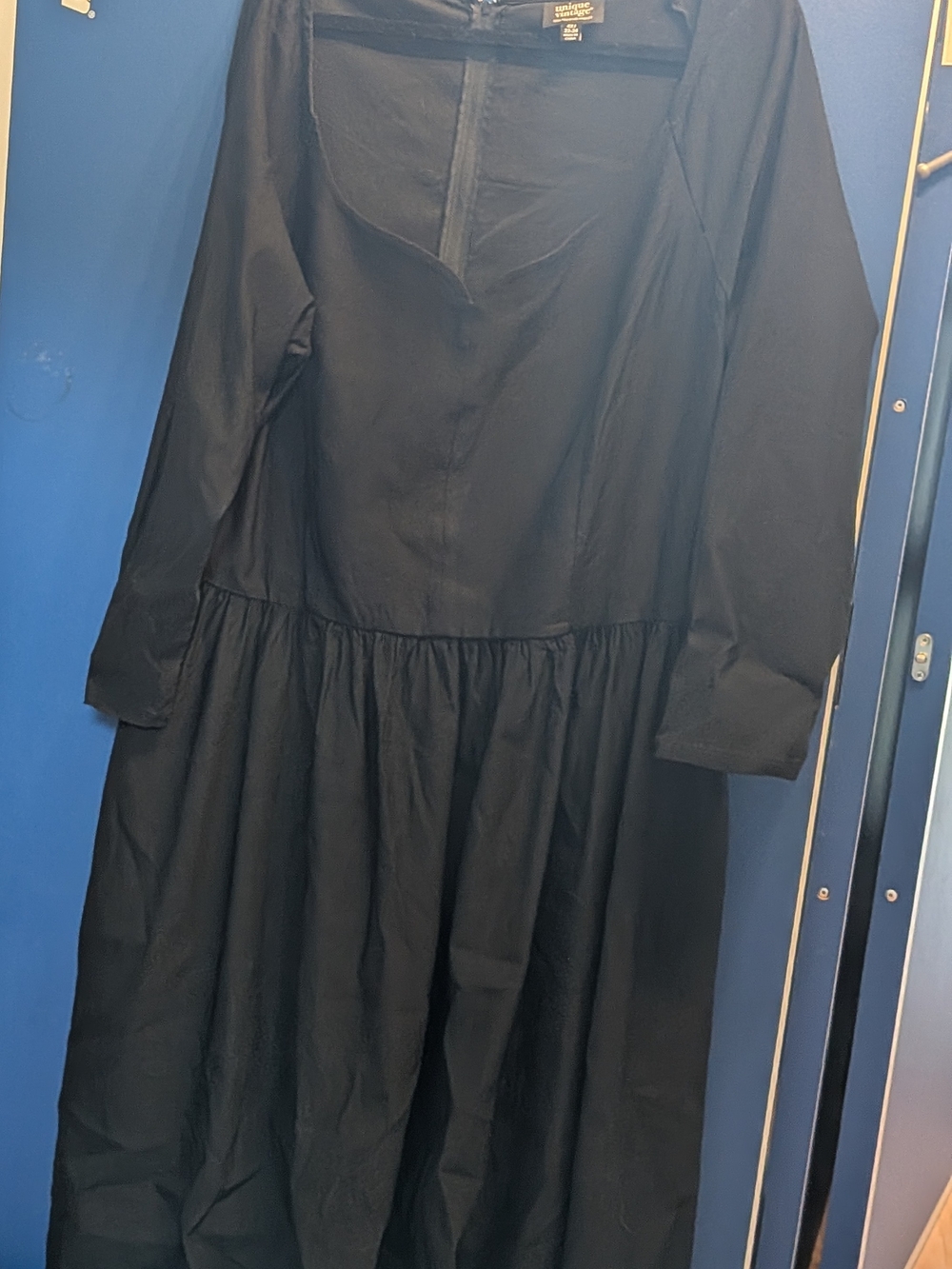 Unique Vintage Black Dress